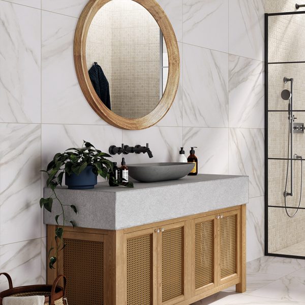 Carrara Clásico 55x55 Blanco - Imagen 3